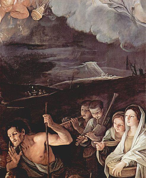 Guido Reni Anbetung der Hirten oil painting picture